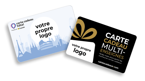 Commandez facilement des cartes cadeaux personnalisées pour votre entreprise